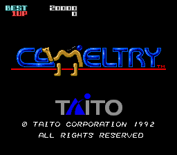 Cameltry (Japan) Title Screen